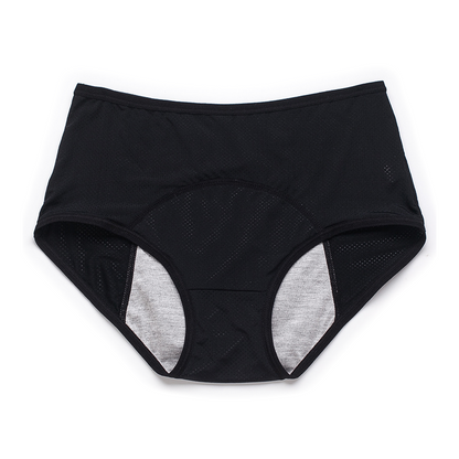 Comfy & Discreet Leakproof Underwear (Black 1-Pack)
